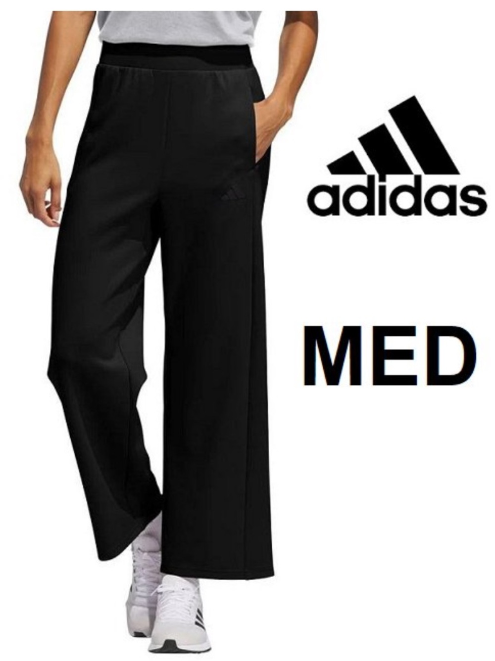 Adidas Lifestyle Wide Leg Pants brand new